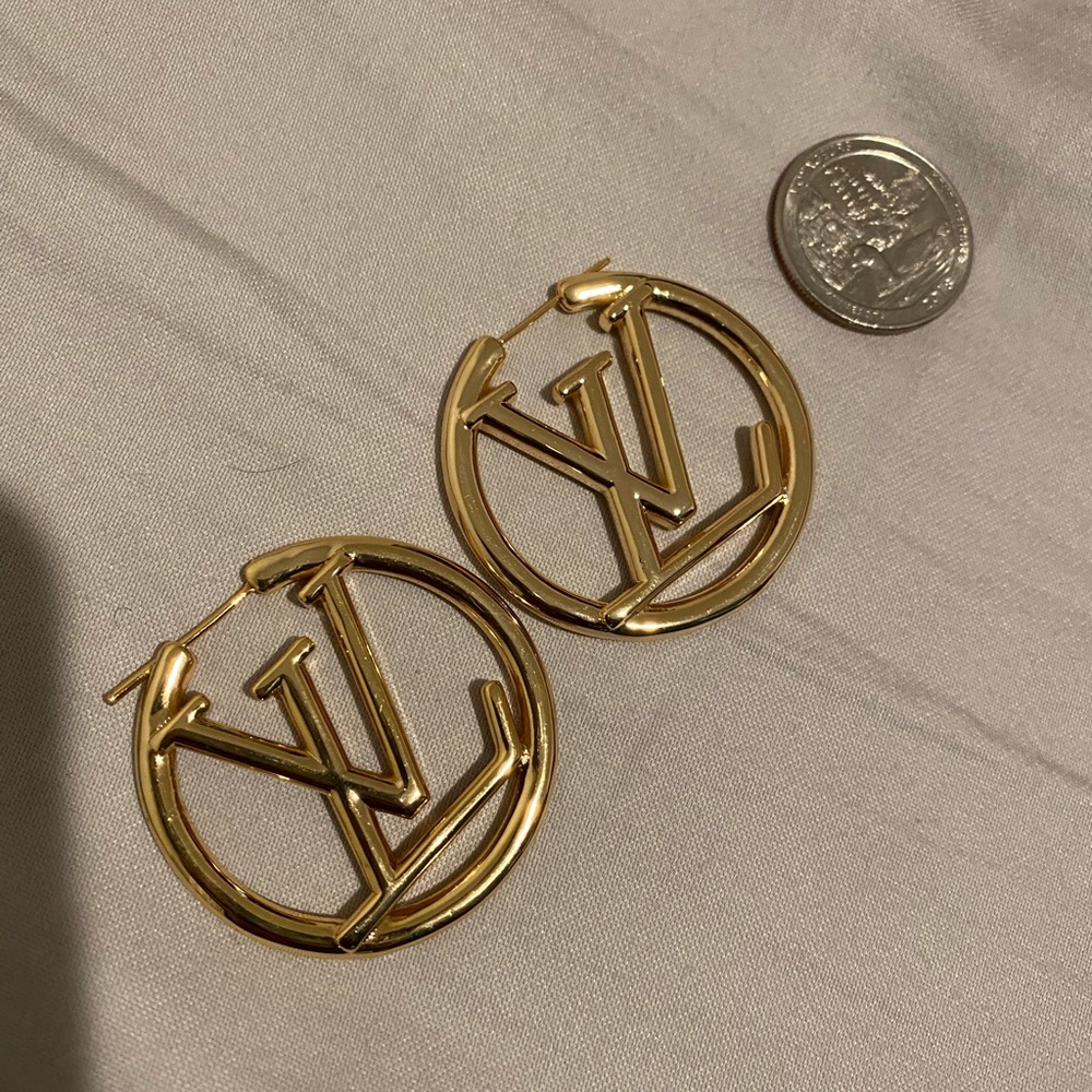 Gold Hoops - image 3